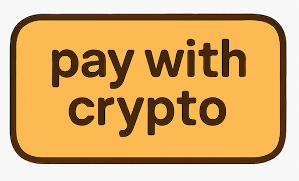 Pay with Cryptocurrency